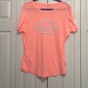 Pink Aeropostale t shirt